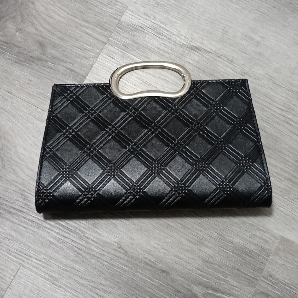 Classic Black Clutch